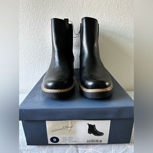 NWT Celina Water Repellent Chelsea Boots in Black